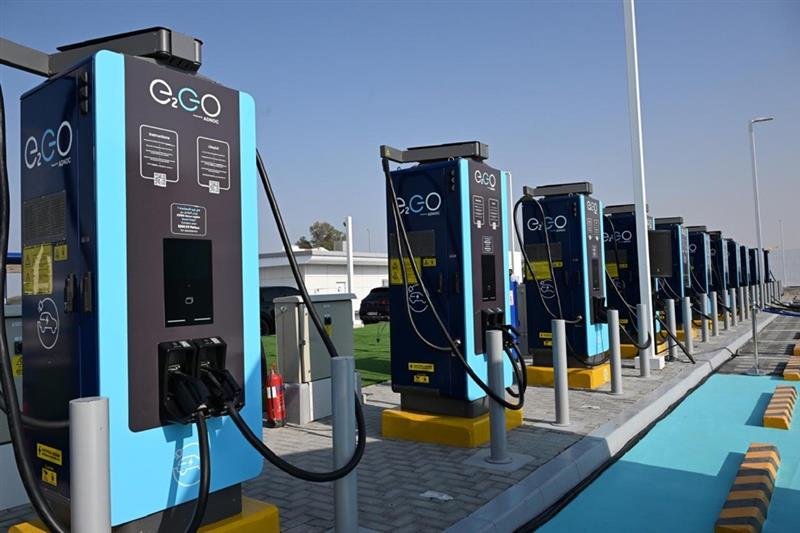 ADNOC EV charging station – EV charging case study